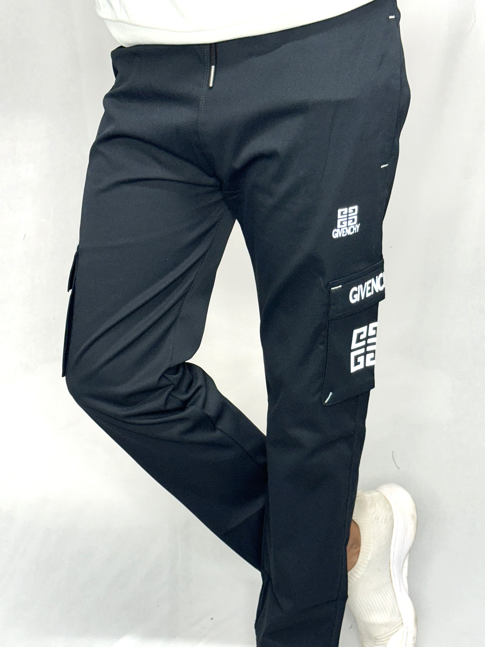Givenchy Cargo Jogger Pants in black